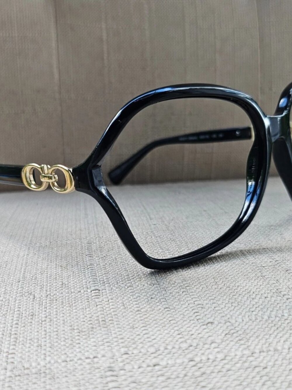 Coach Women Eyeglasses Frame Black Big Face Eyewear HC8145 L948 Glasses Frame - Picture 4 of 12